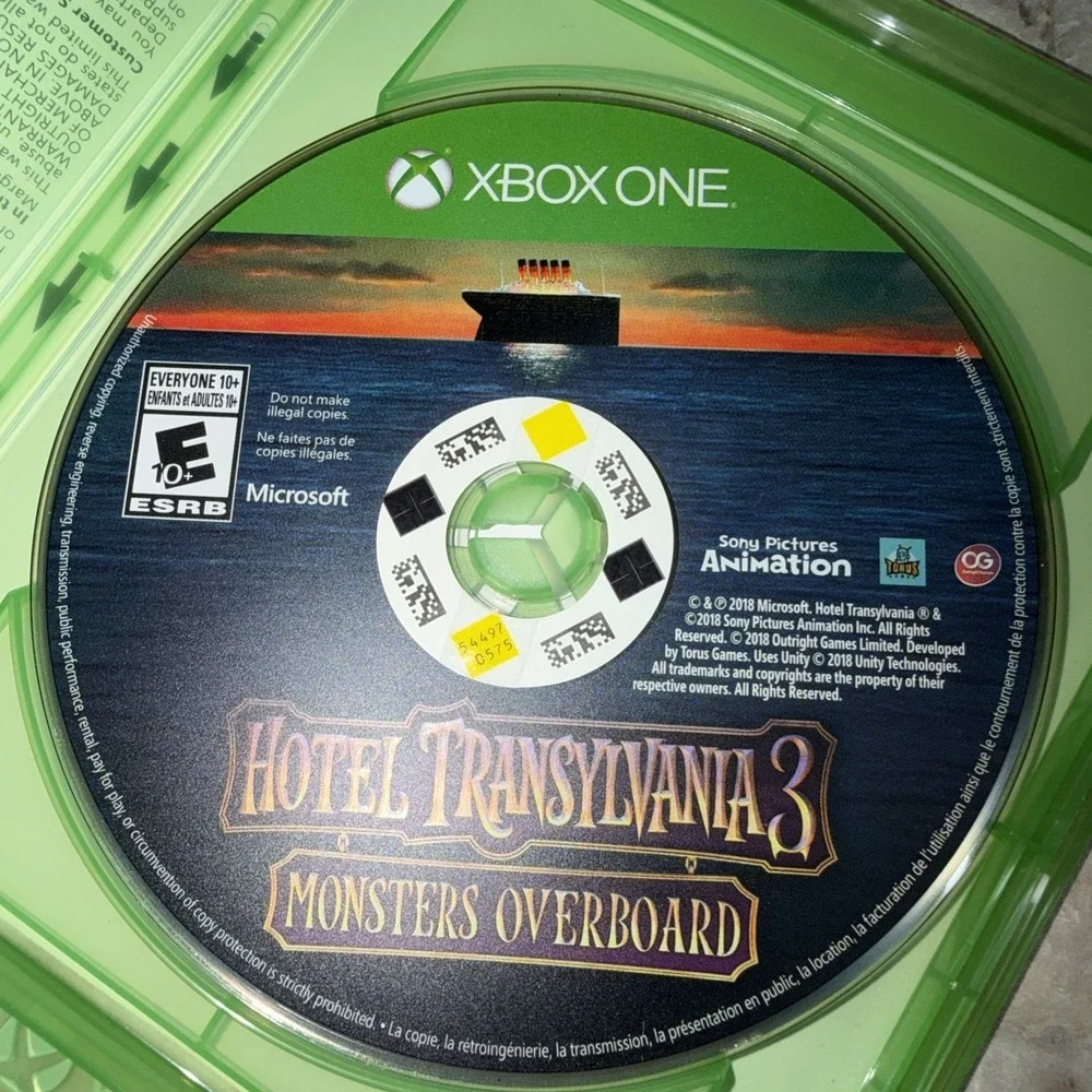 Hotel Transylvania 3: Monsters Overboard - Microsoft Xbox One - Good CB NTSC